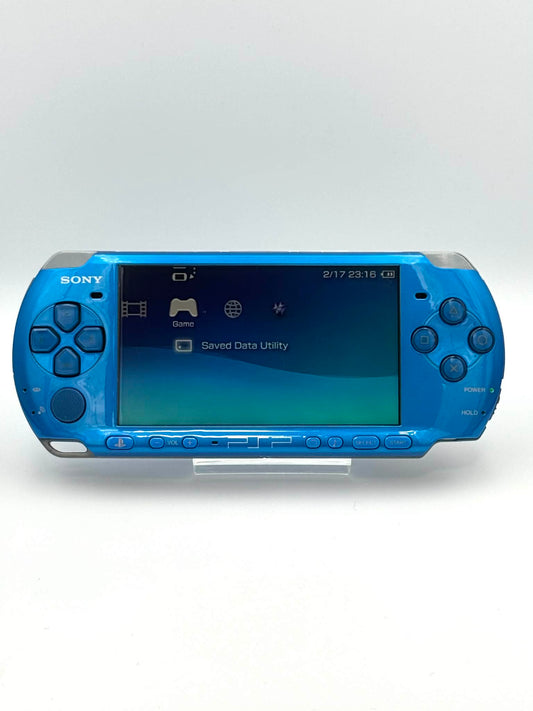 PSP 3000 – Bleu vif, boîte complète🇯🇵