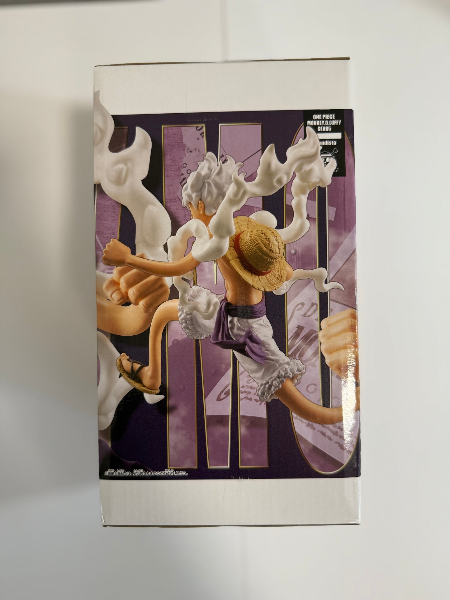 One Piece Grandista Monkey D. Luffy Gear 5 Figure – Bandai Banpresto Official | 25th Anniversary Edition