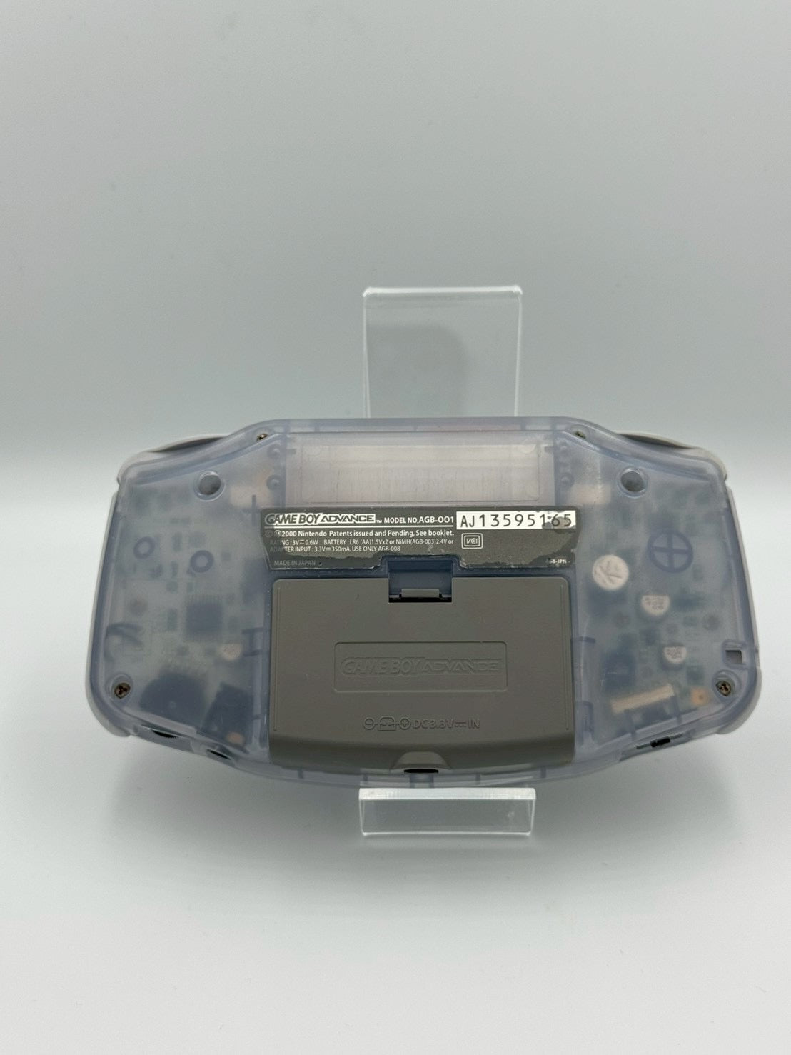 Game Boy Advance – Glacier Blue (Transparent)