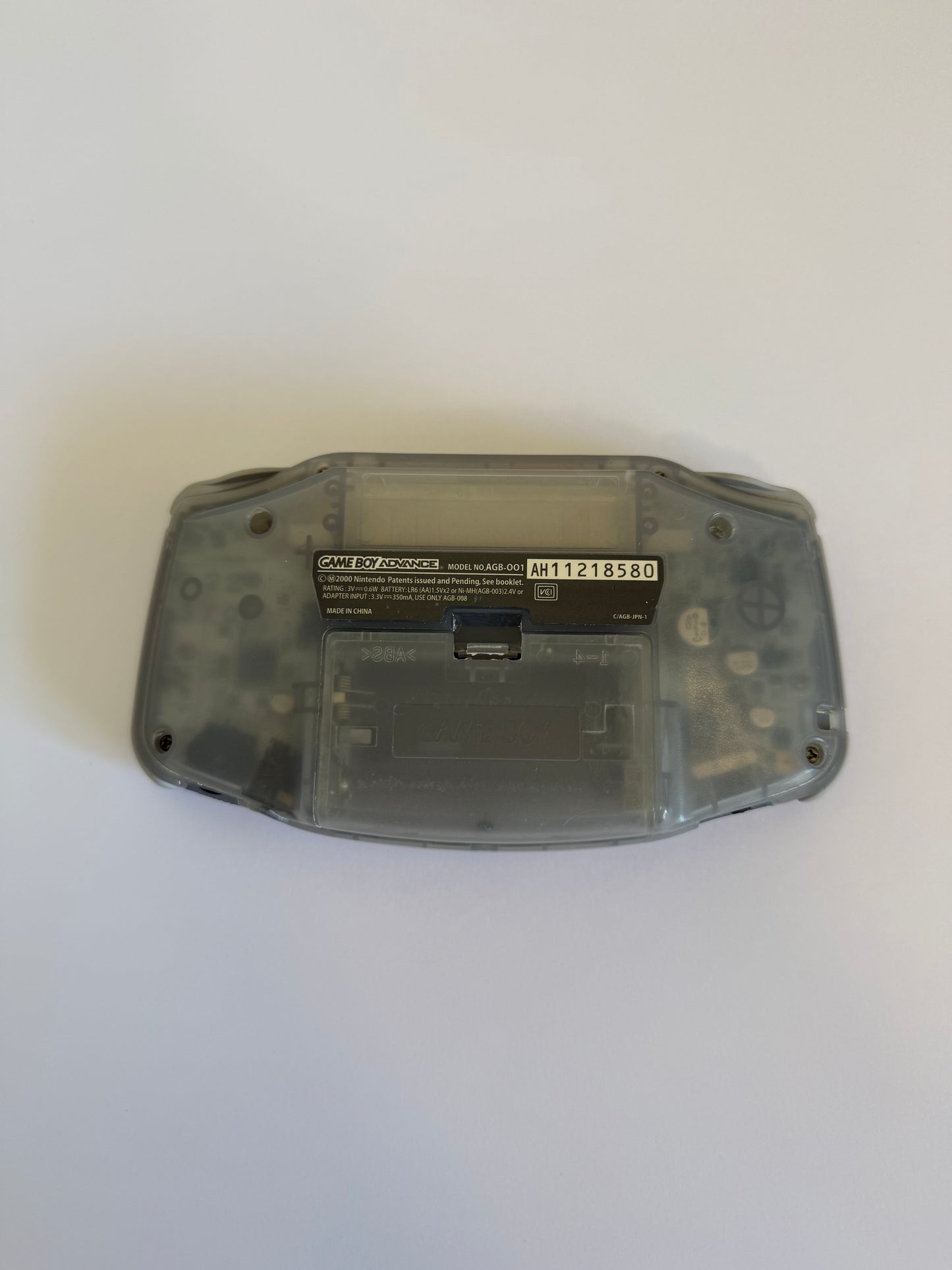 Game Boy Advance – Bleu glacier | Authentique console rétro japonaise (reconditionnée)