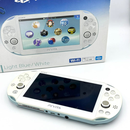 Sony PS Vita 2000 – Bleu clair / Blanc