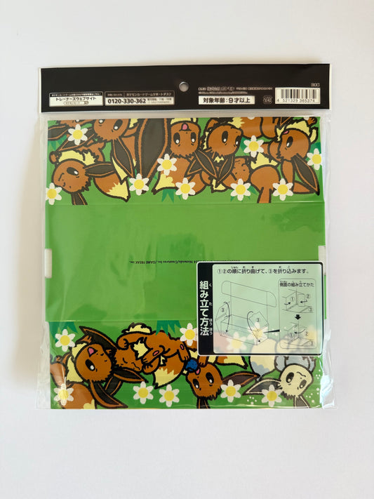 Eevee Gathering Long Card Box – Official Pokémon TCG Storage Box