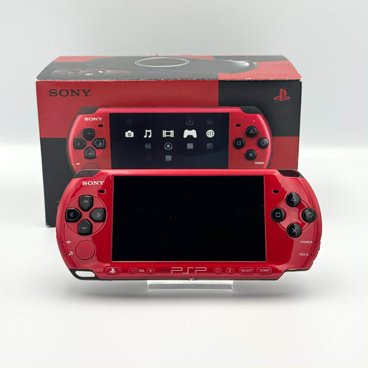 PSP 3000 – Pack Valeur Rouge/Noir