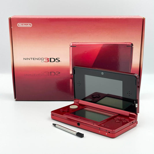 Nintendo 3DS – Rouge Flamboyant en boîte