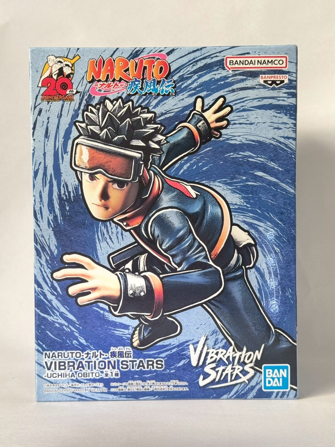 Naruto Shippuden – Uchiha Obito Vibration Stars Figure | Authentic Japanese Collectible – Tokyo Retro