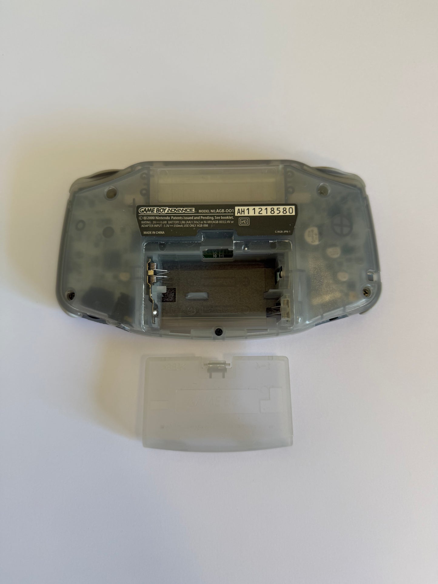 Game Boy Advance – Bleu glacier | Authentique console rétro japonaise (reconditionnée)