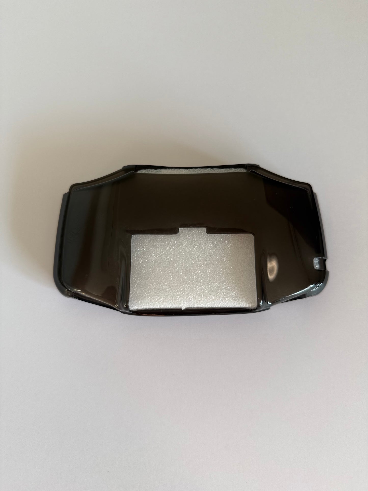 Carcasa trasera para Nintendo Game Boy Advance – Transparente, color negro ahumado (compatible con AGB-001) – Carcasa de repuesto – Japón