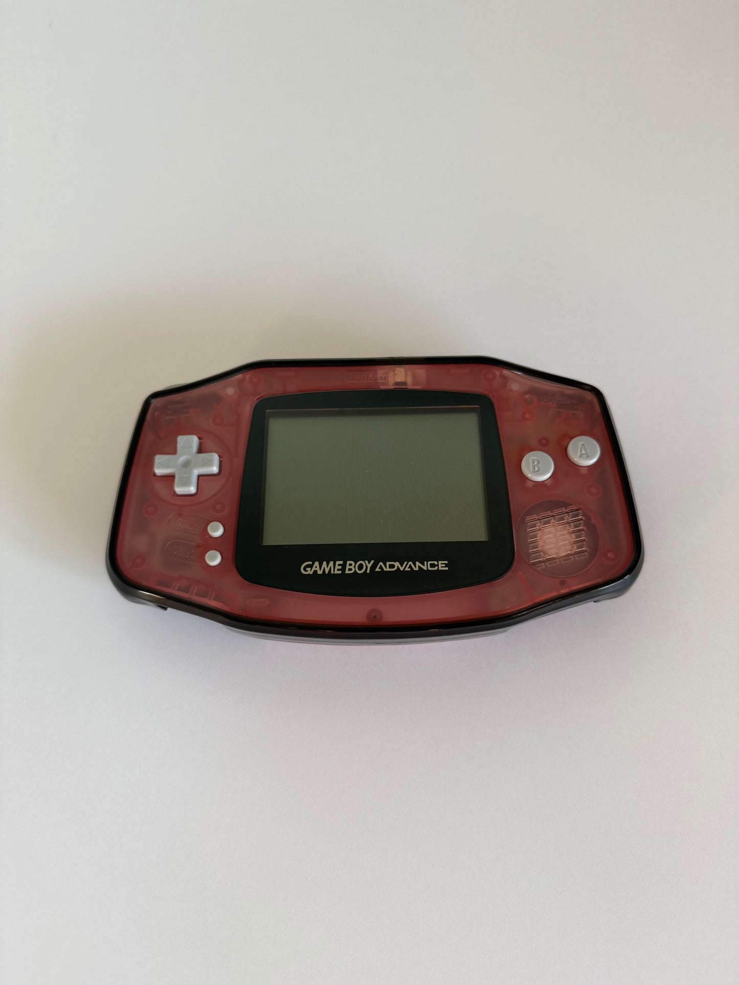 Carcasa trasera para Nintendo Game Boy Advance – Transparente, color negro ahumado (compatible con AGB-001) – Carcasa de repuesto – Japón