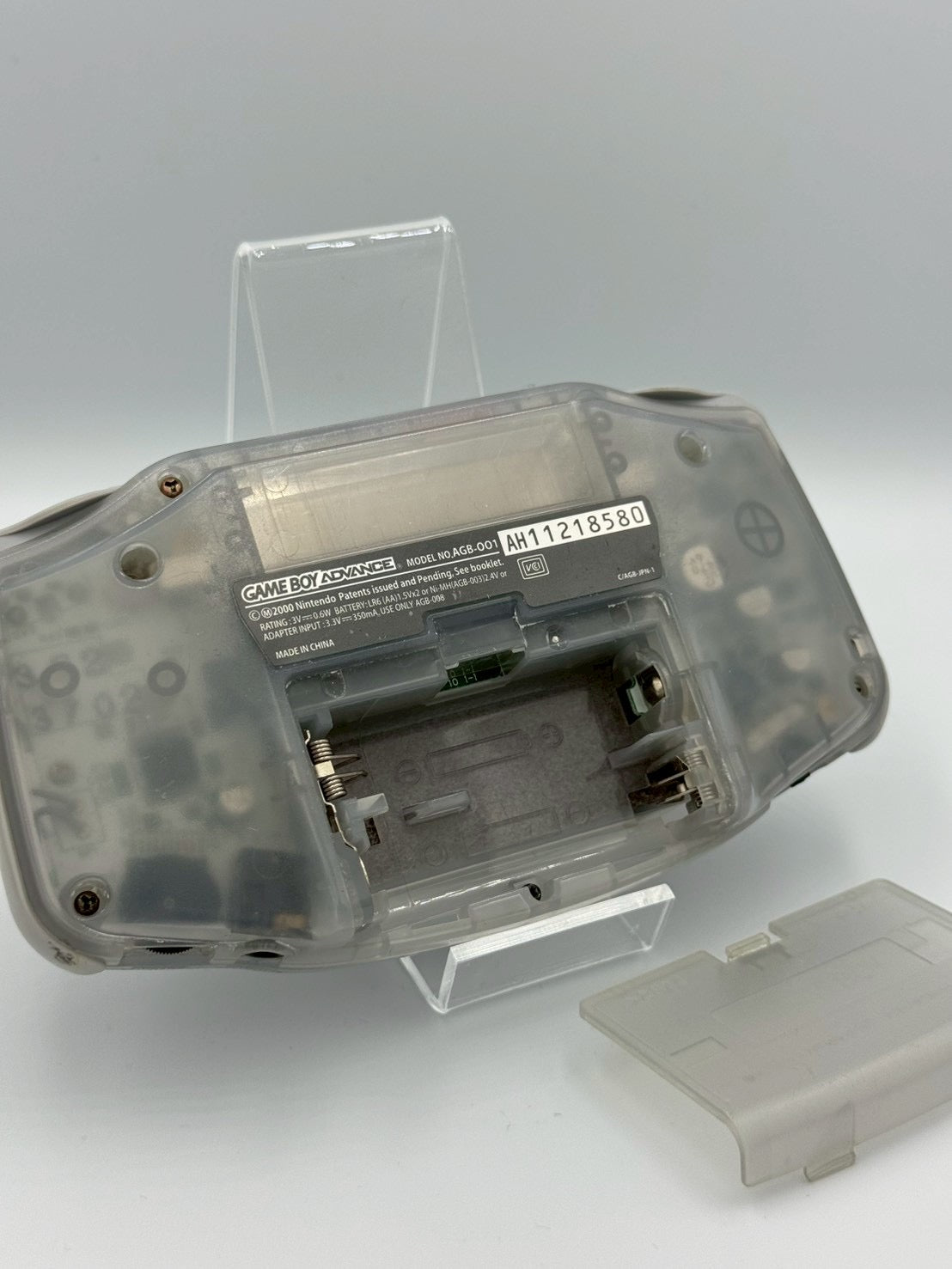 Game Boy Advance – Glacier Blue (Transparent)