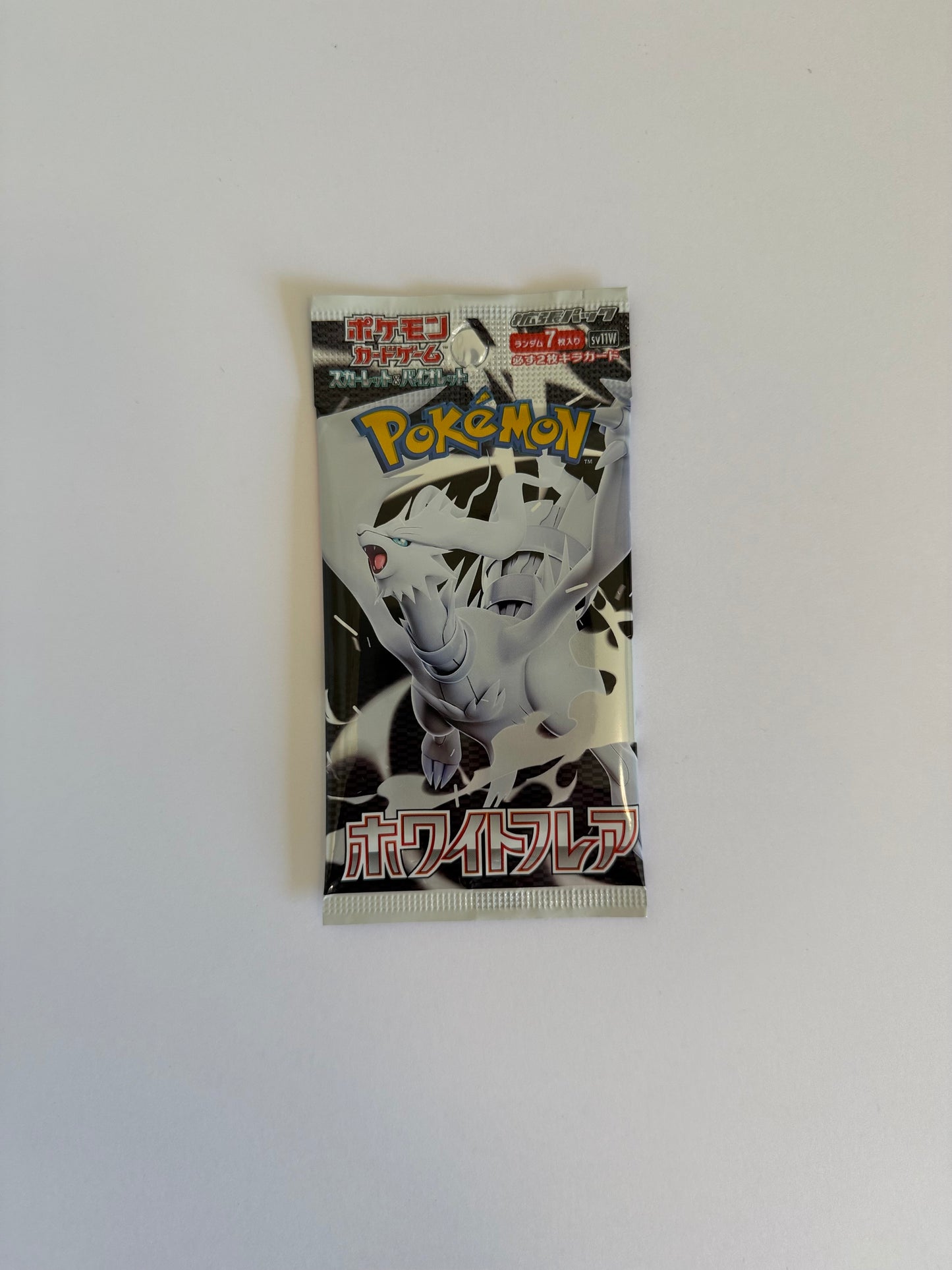 Jeu de cartes Pokémon – Booster Flamme Blanche (SV11W) | Authentique paquet scellé japonais