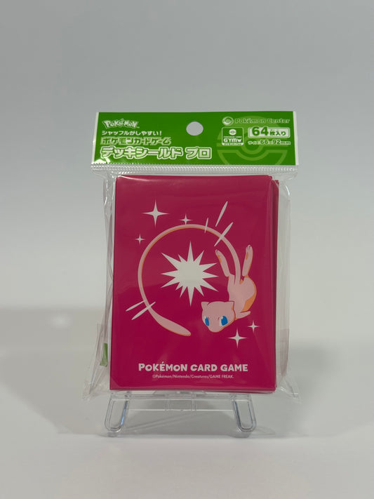 Mew Deck Sleeves | Pokémon Card Game 64-Pack | Official 2025 Pink Mew Design