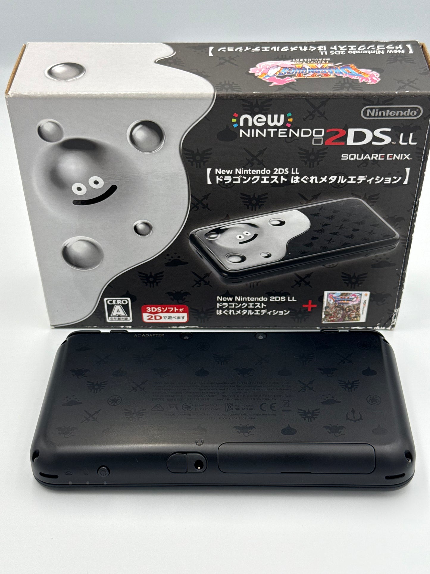 New Nintendo 2DS LL Dragon Quest Hagure Metal Edition – Complete in Box