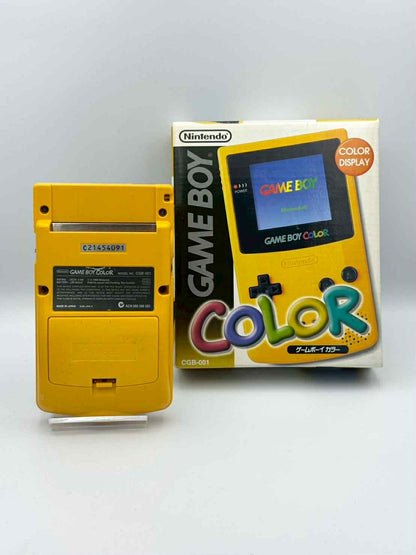 Game Boy Color Jaune – Boîte 🇯🇵 
