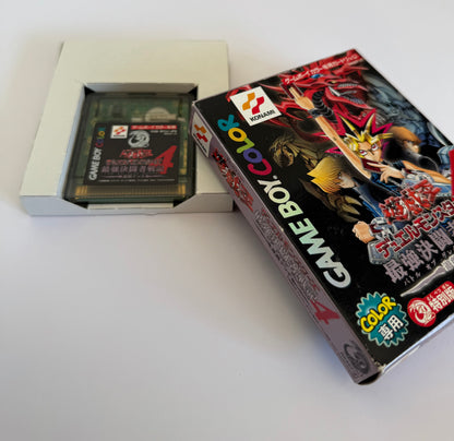 Yu-Gi-Oh! Duel Monsters 4 – Saikyō Kettōsha Senki (Battle of the Gods Edition) – Game Boy Color (Japan, 2000) – Boxed, No Manual