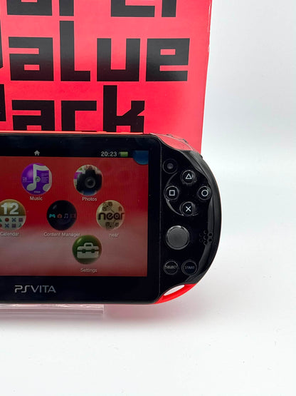 Sony PS Vita 2000 – Pack Rouge et Noir (Complet) 