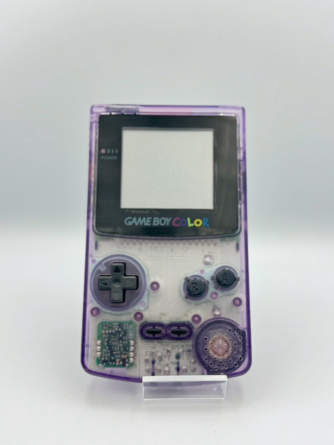 Game Boy Color – Clear Purple (Atomiic purple )