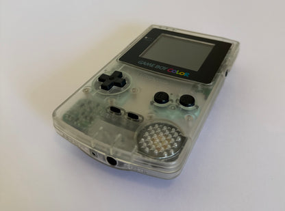 Game Boy Color – Transparente | Consola retro japonesa auténtica (reacondicionada)