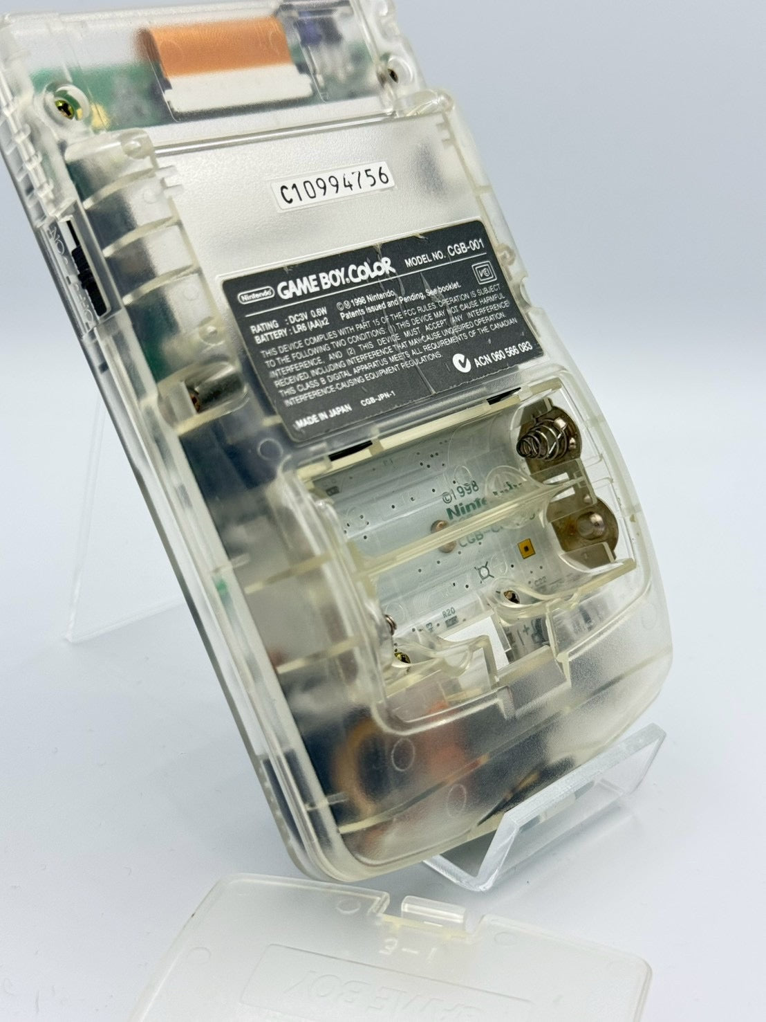 Game Boy Color – Clear White (Transparent)