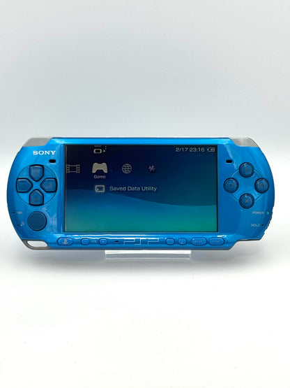 PSP 3000 – Bleu vif, boîte complète🇯🇵 