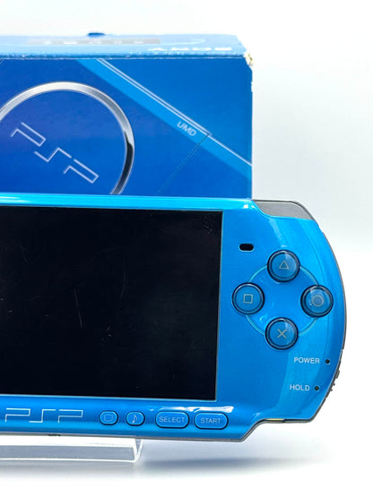 PSP 3000 – Bleu vif, boîte complète🇯🇵 