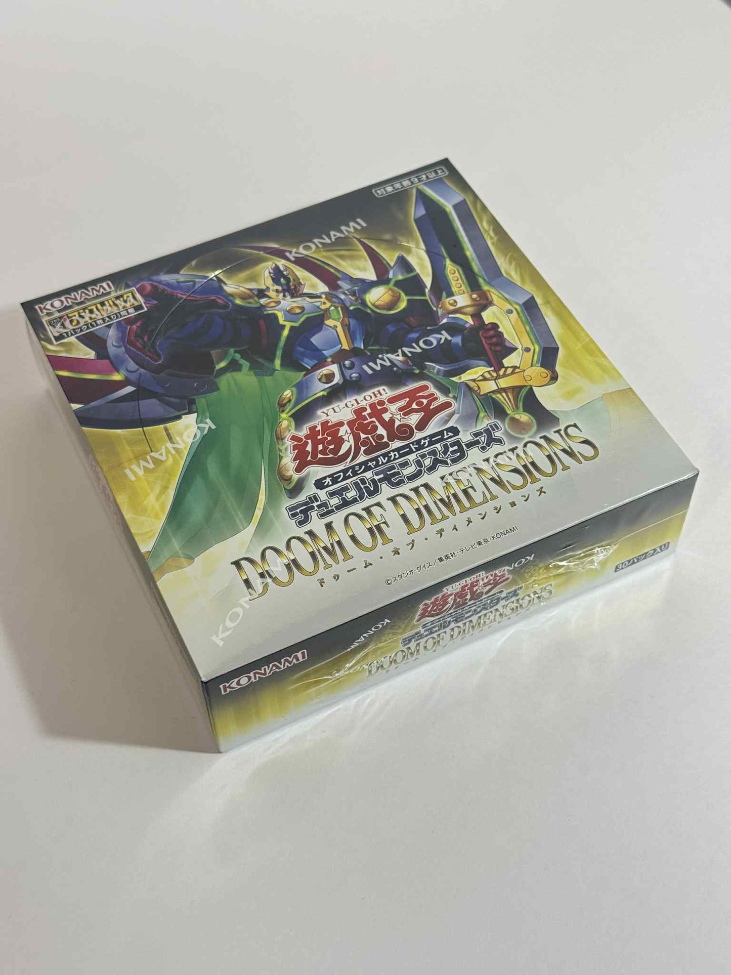 Yu-Gi-Oh! OCG Duel Monsters – Doom of Dimensions Booster Box (Japanese)
