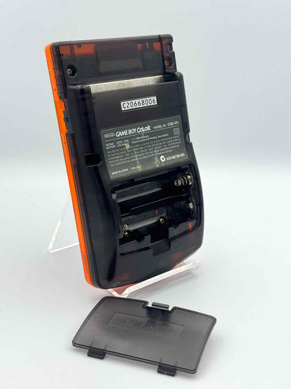 Game Boy Color – Clear Orange & Clear Black