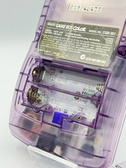 Game Boy Color – Clear Purple (Atomiic purple )