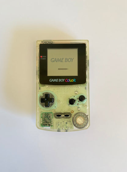 Game Boy Color – Transparente | Consola retro japonesa auténtica (reacondicionada)