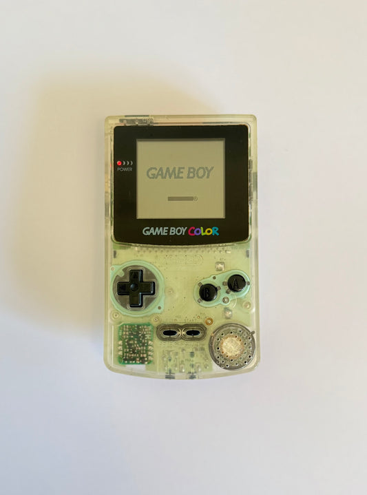 Game Boy Color – Transparente | Authentique console rétro japonaise (reconditionnée)