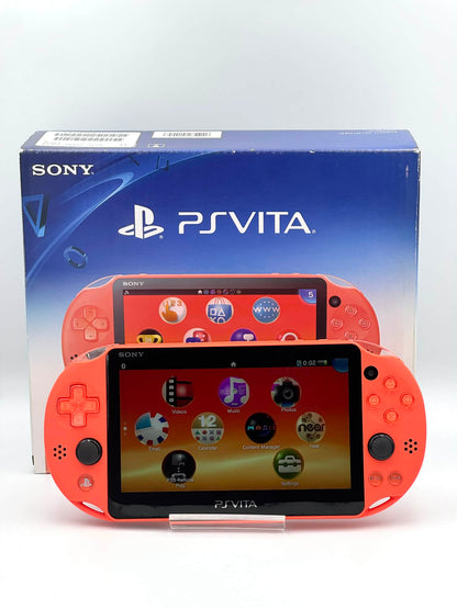 PS Vita 2000 – Neon Orange (Complete in Box)