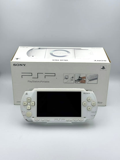 PSP 1000 – セラミック・ホワイト バリューパック（コンプリート） 