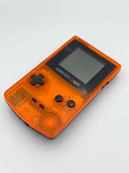 Game Boy Color – Clear Orange & Clear Black