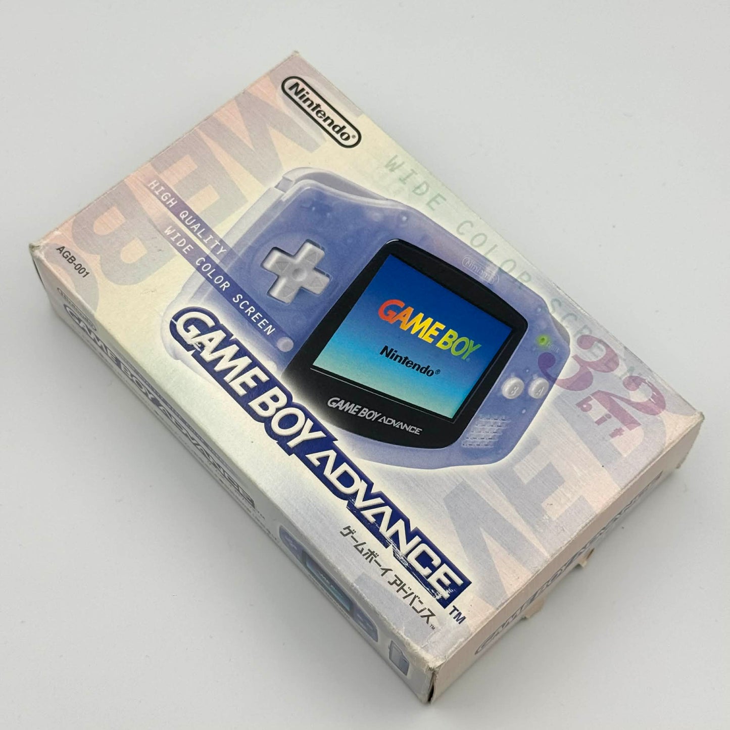 Game Boy Advance – Glacier Clear (Complete in Box)