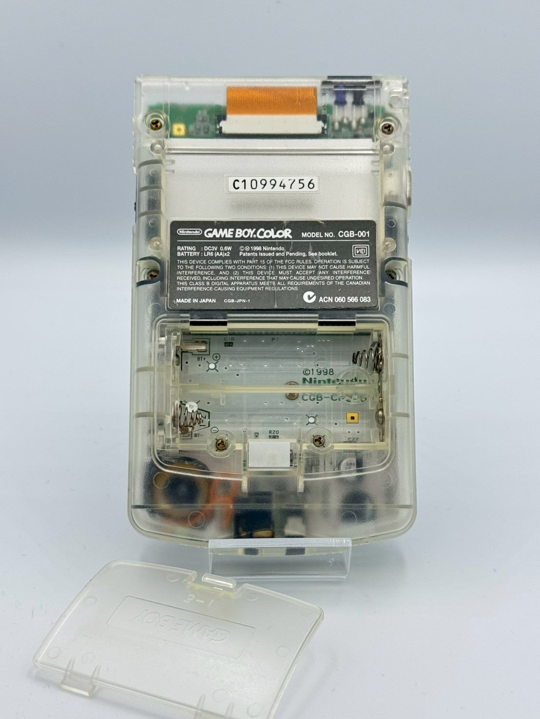 Game Boy Color – Clear White (Transparent)
