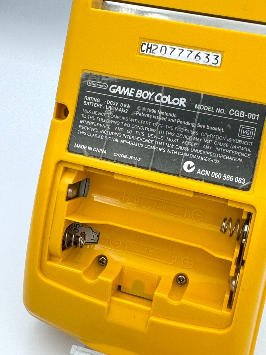Game Boy Color – Yellow