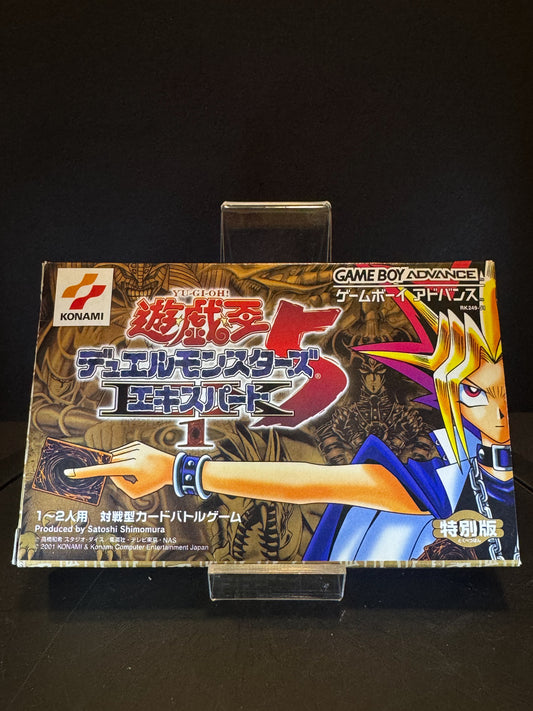 Yu-Gi-Oh! Duel Monsters 5: Expert 1 – Game Boy Advance (Japanese Version)