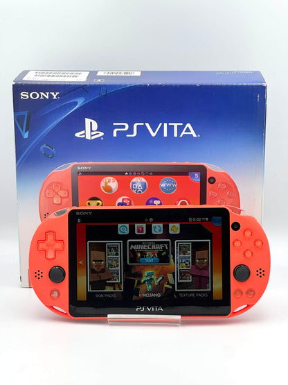 PS Vita 2000 – Neon Orange (Complete in Box)