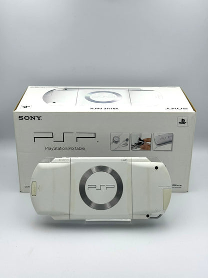 PSP 1000 – セラミック・ホワイト バリューパック（コンプリート） 