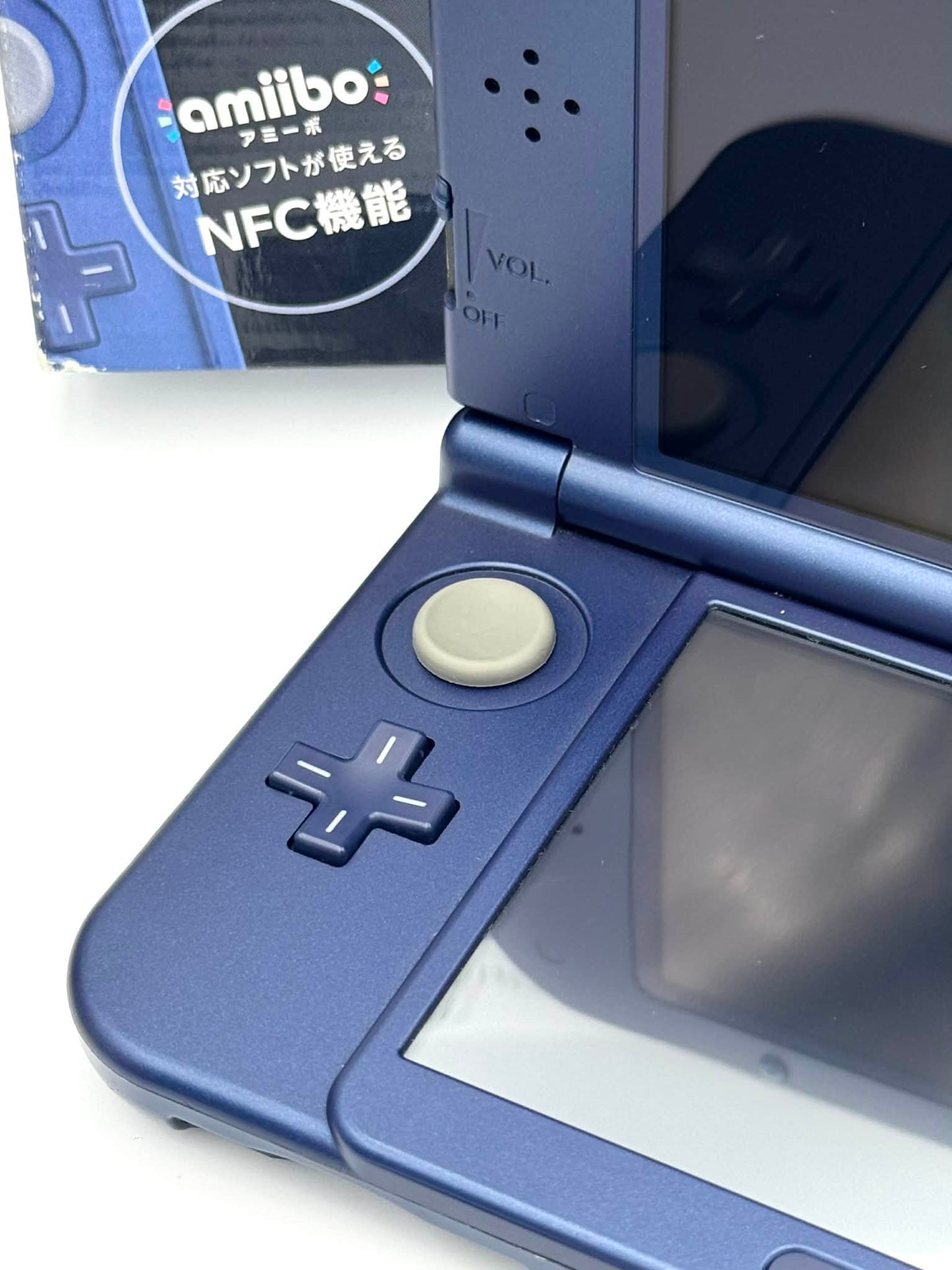 Nouvelle Nintendo 3DS LL – Bleu métallisé (Boîte complète) 