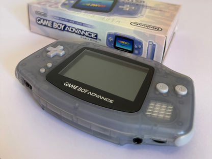Game Boy Advance – Glacier | Consola retro japonesa auténtica (reacondicionada, con caja original)