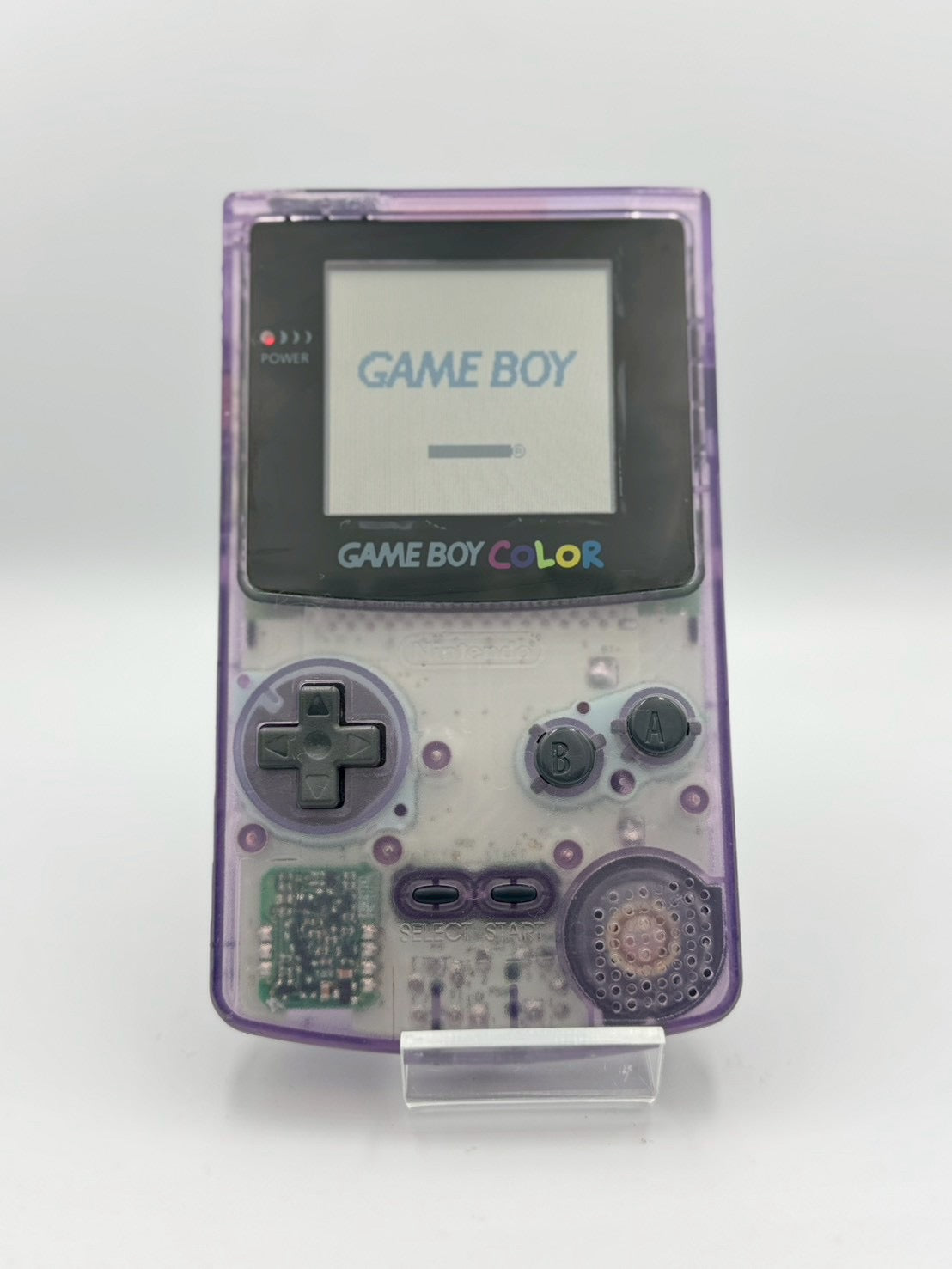 Game Boy Color – Clear Purple (Atomiic purple )