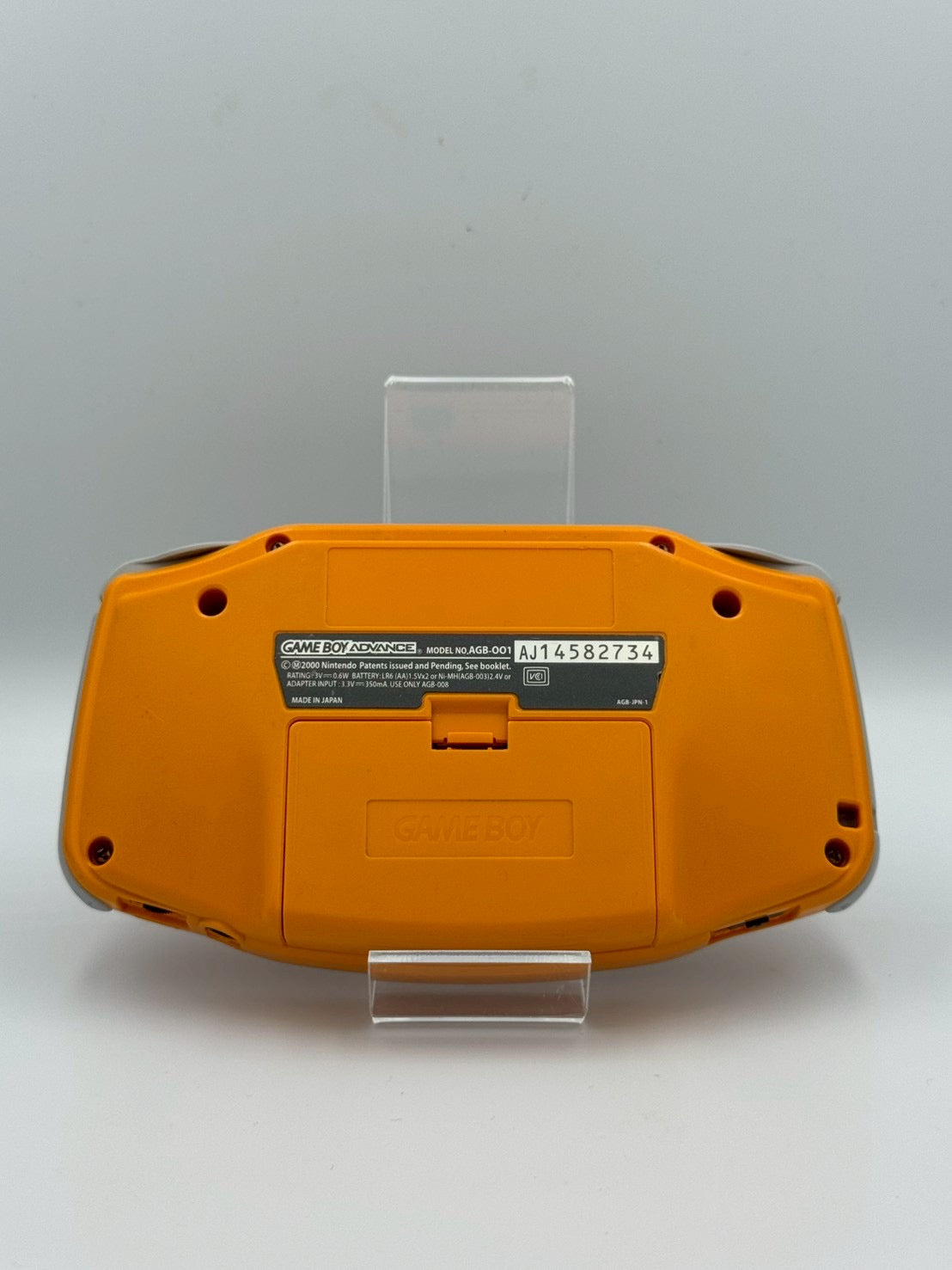Game Boy Advance – Clear Orange (Transparent)