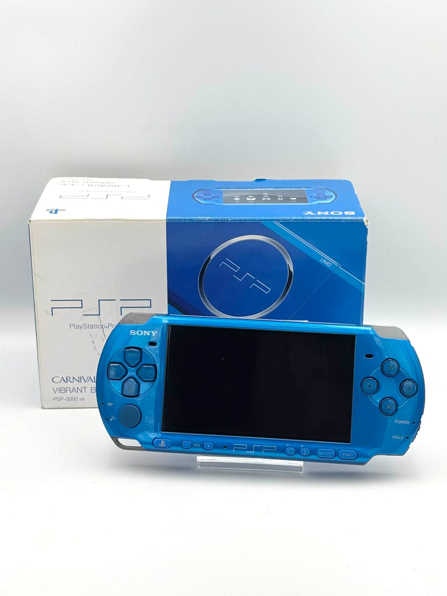 PSP 3000 – Bleu vif, boîte complète🇯🇵 