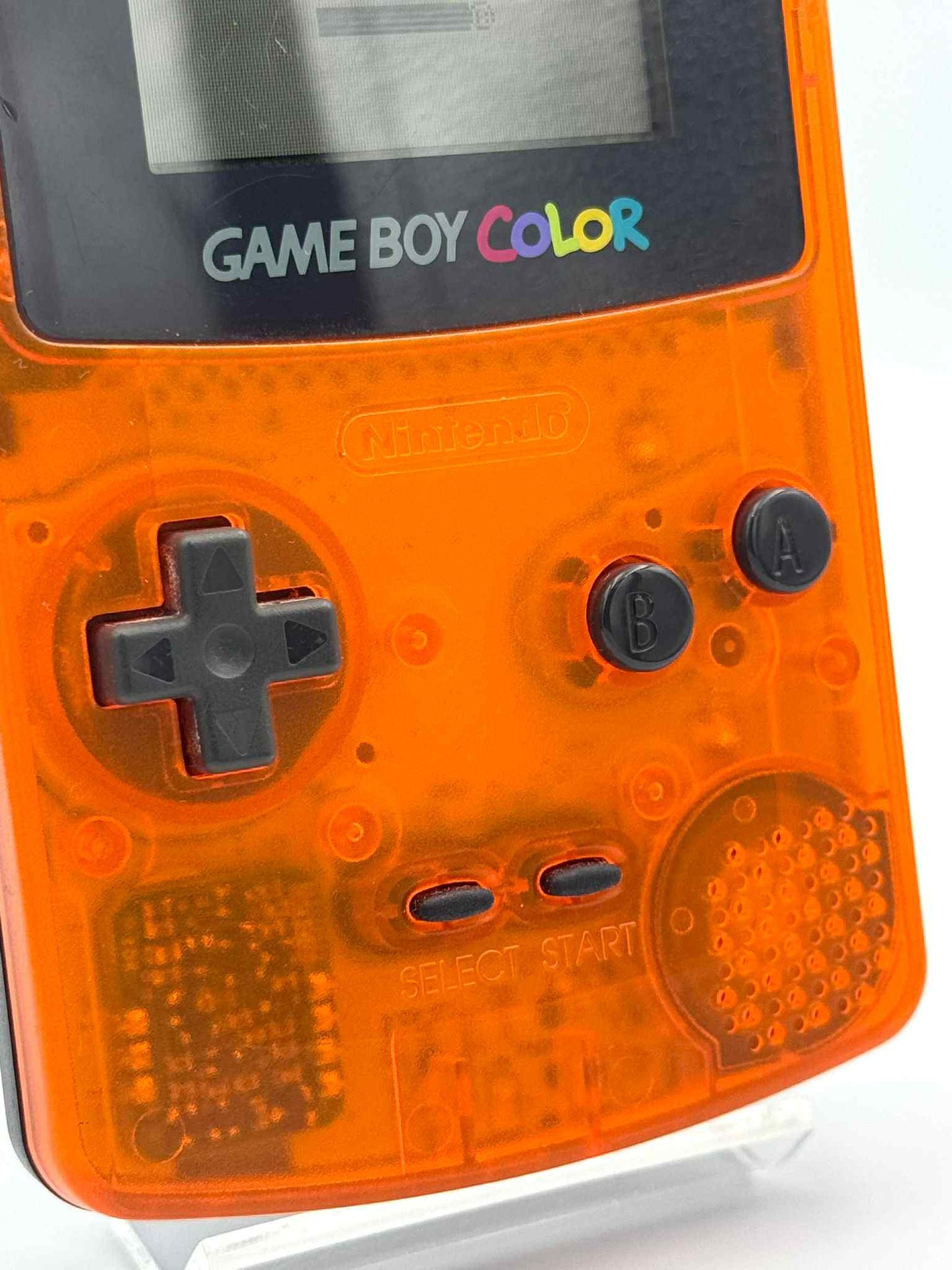 Game Boy Color – Clear Orange & Clear Black