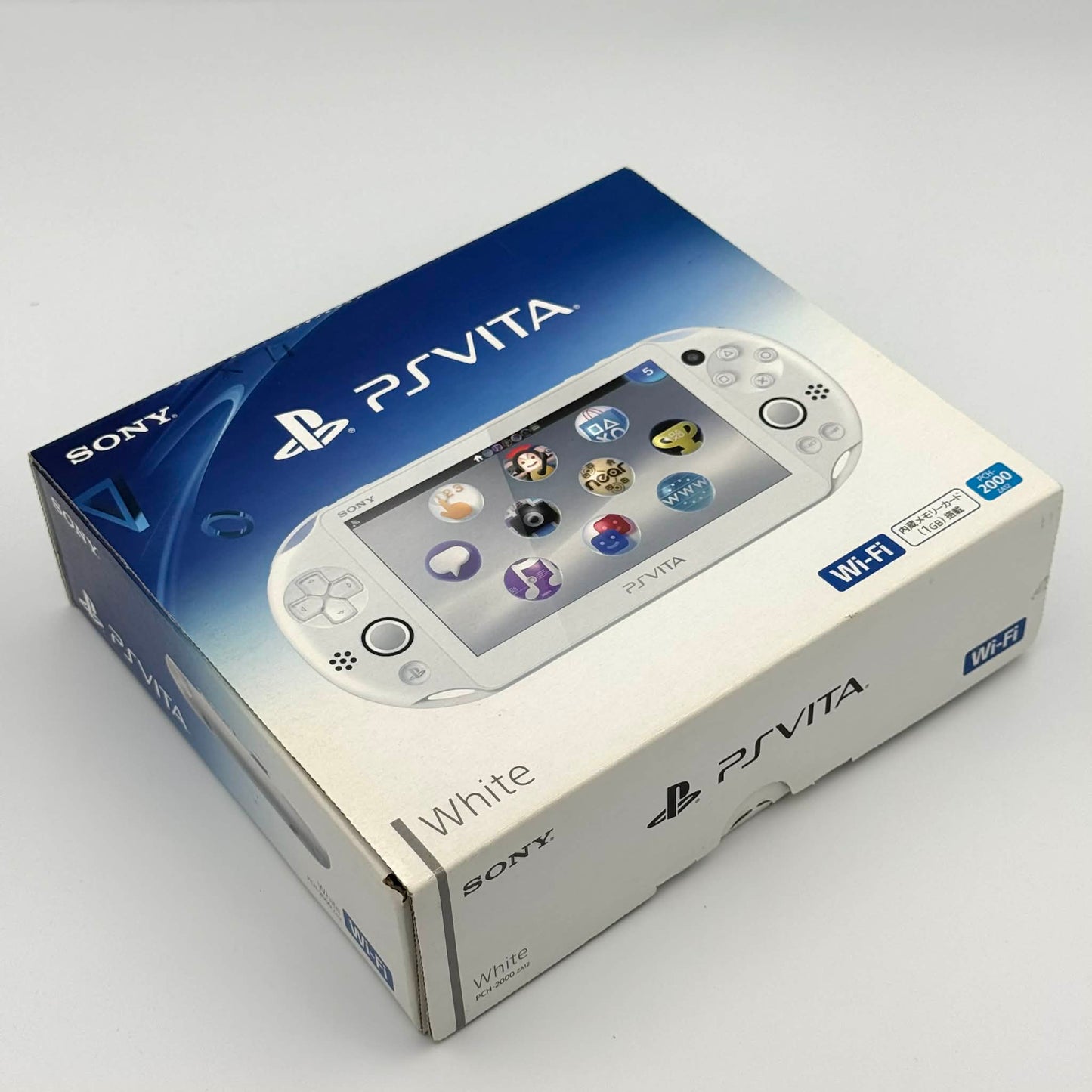 PS Vita スリム 2000 – ホワイト – Bグレード