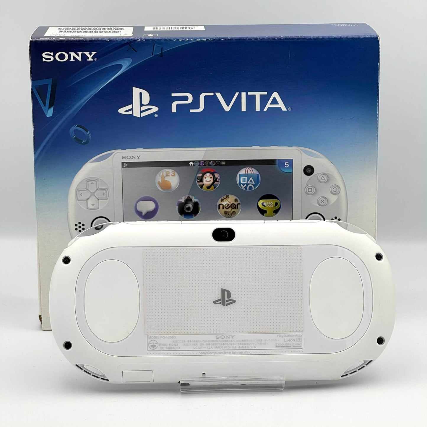 PS Vita スリム 2000 – ホワイト – Bグレード