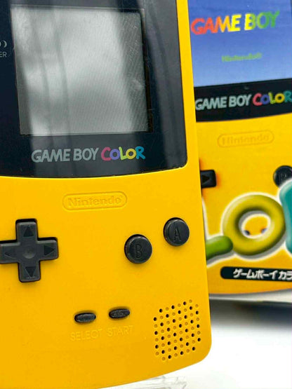 Game Boy Color Jaune – Boîte 🇯🇵 