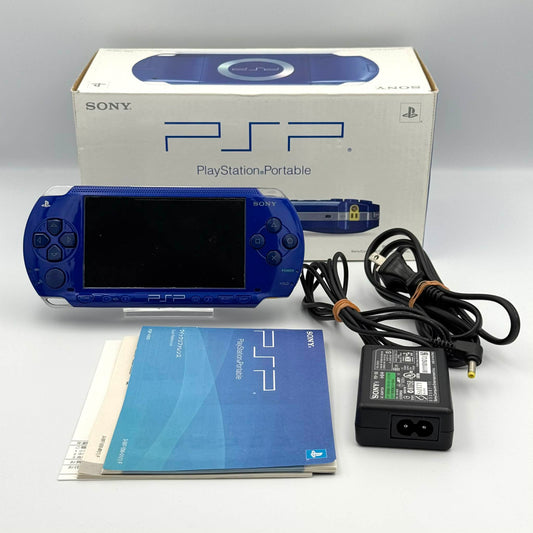 PSP 1000 Bleu Métallisé – En boîte