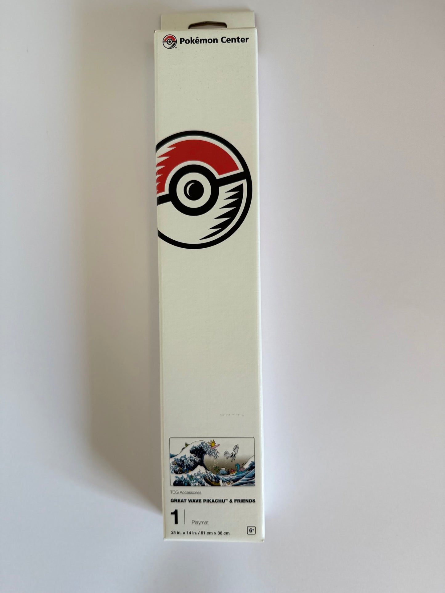 Pokémon Center Official Playmat – “Great Wave Pikachu & Friends” – Limited Edition – Sealed