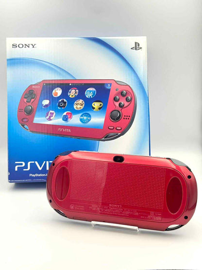 PS Vita 1000 – Red Model Complete In box🇯🇵